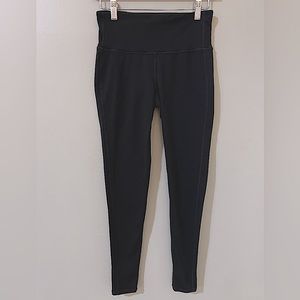 Athleta high waisted 7/8 length black leggings size small